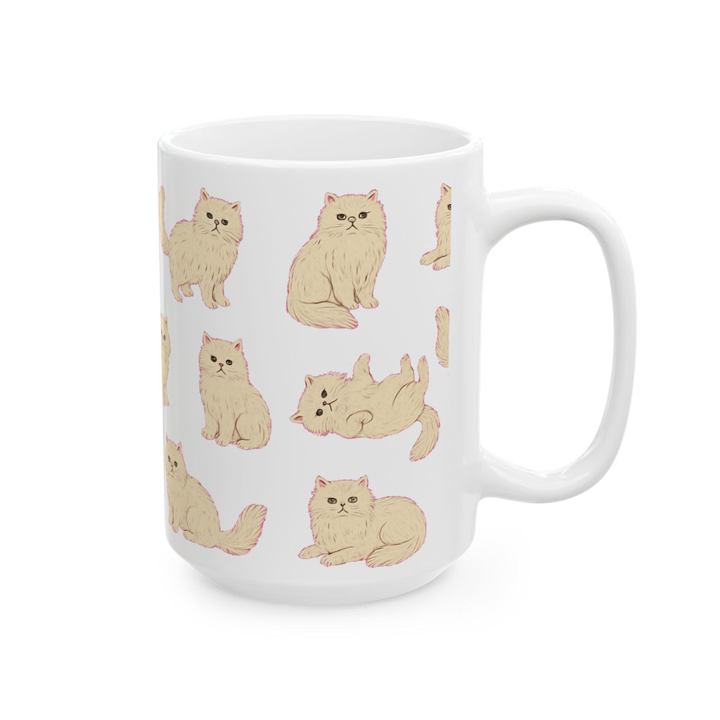 Persian Cat Coffee Mug | Cat Lover Gift | Ceramic Mug