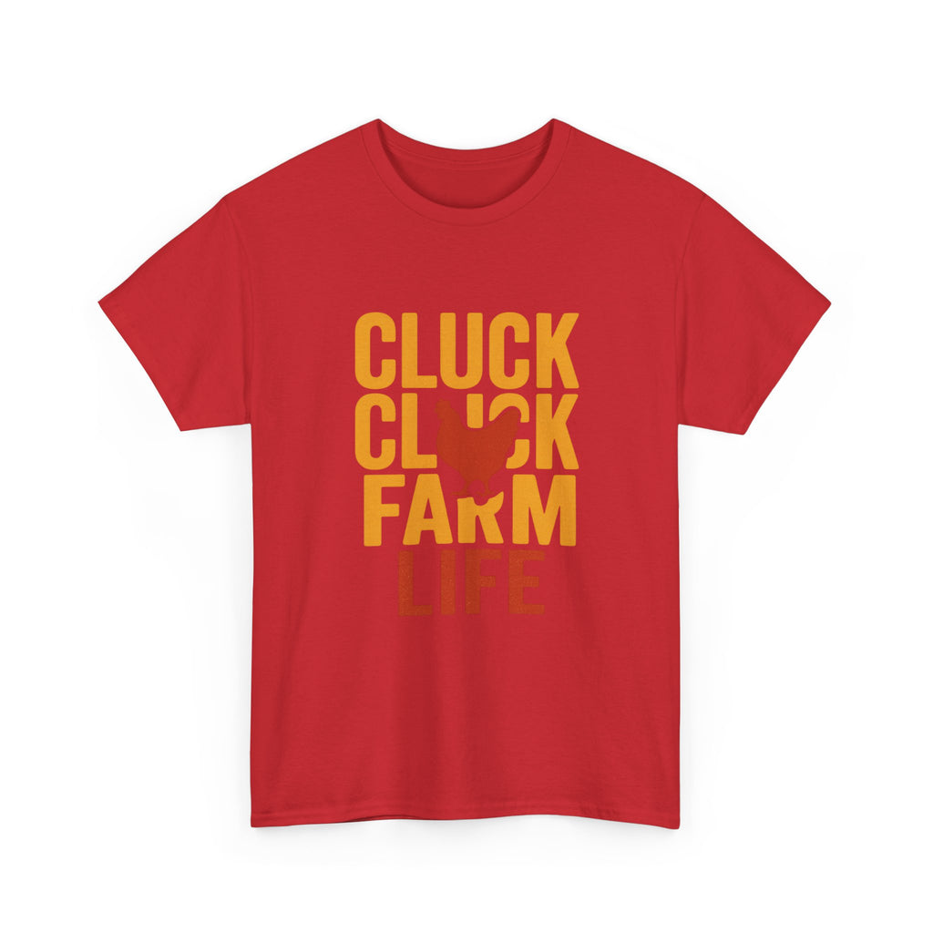 Chicken Lady Cluck Cluck Farm Life T-Shirt | Unique Gift | Graphic Tee