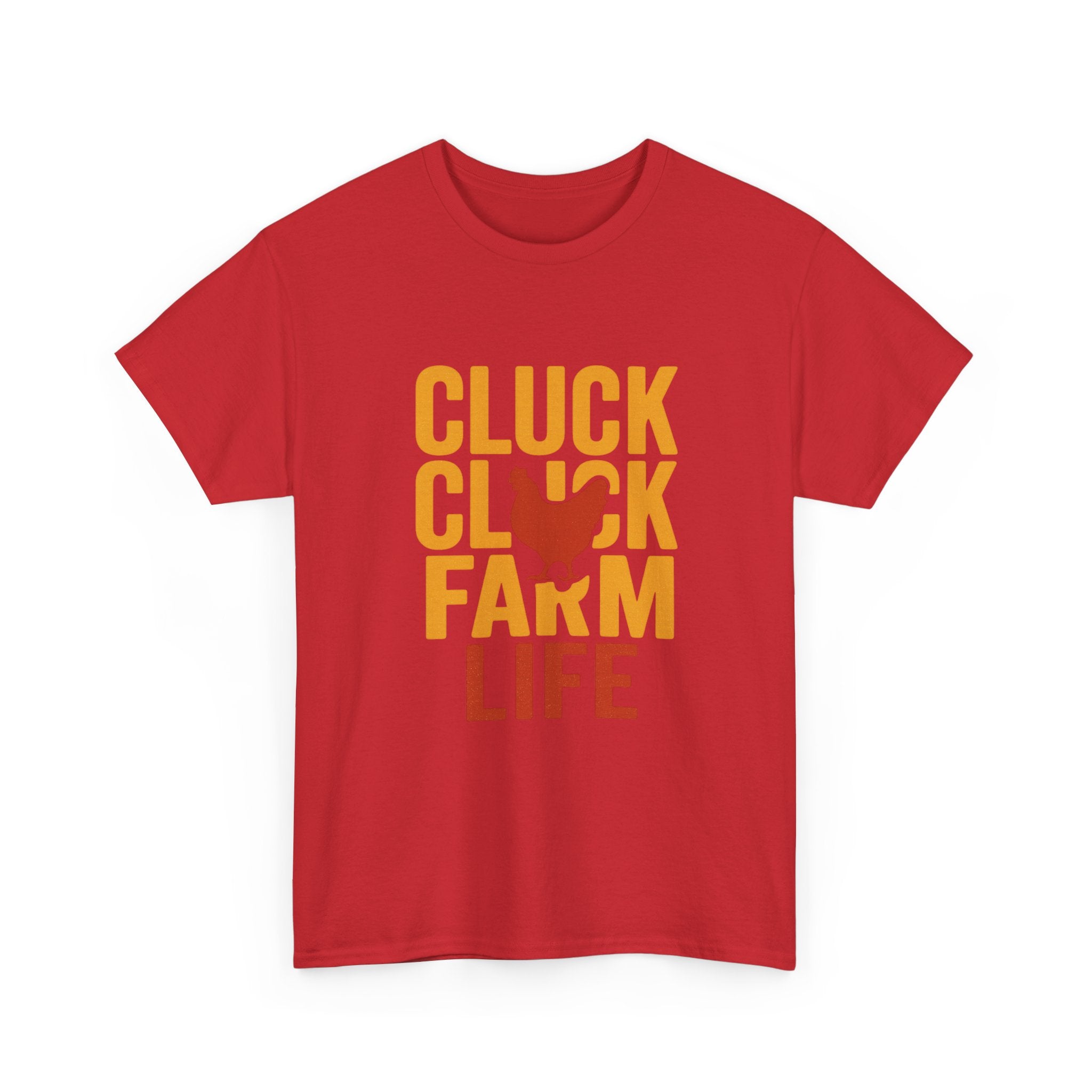 Chicken Lady Cluck Cluck Farm Life T-Shirt | Unique Gift | Graphic Tee