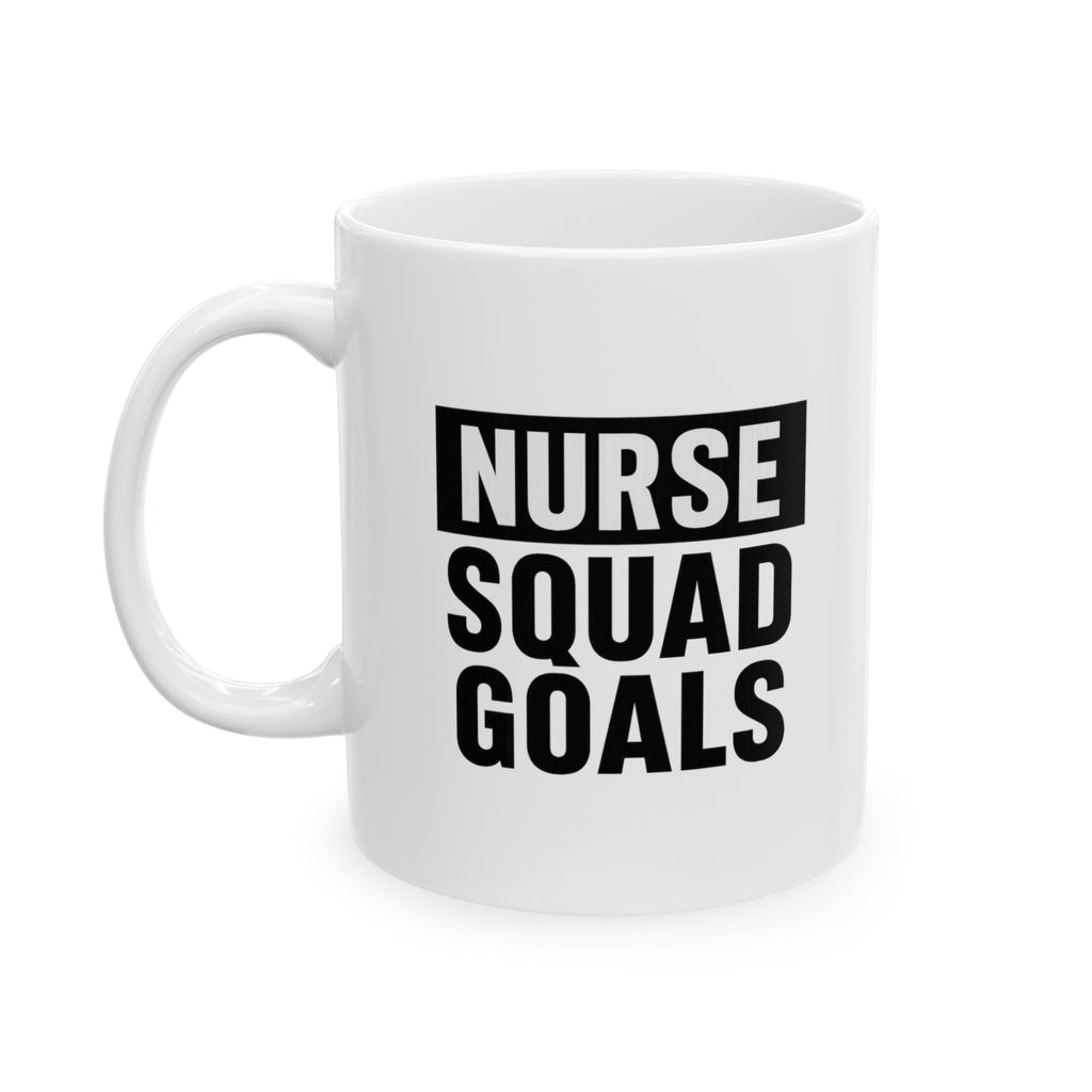 Nurse Squad No One Left Behind Coffee Mug | Nurse Team Appreciation | Ceramic Mug