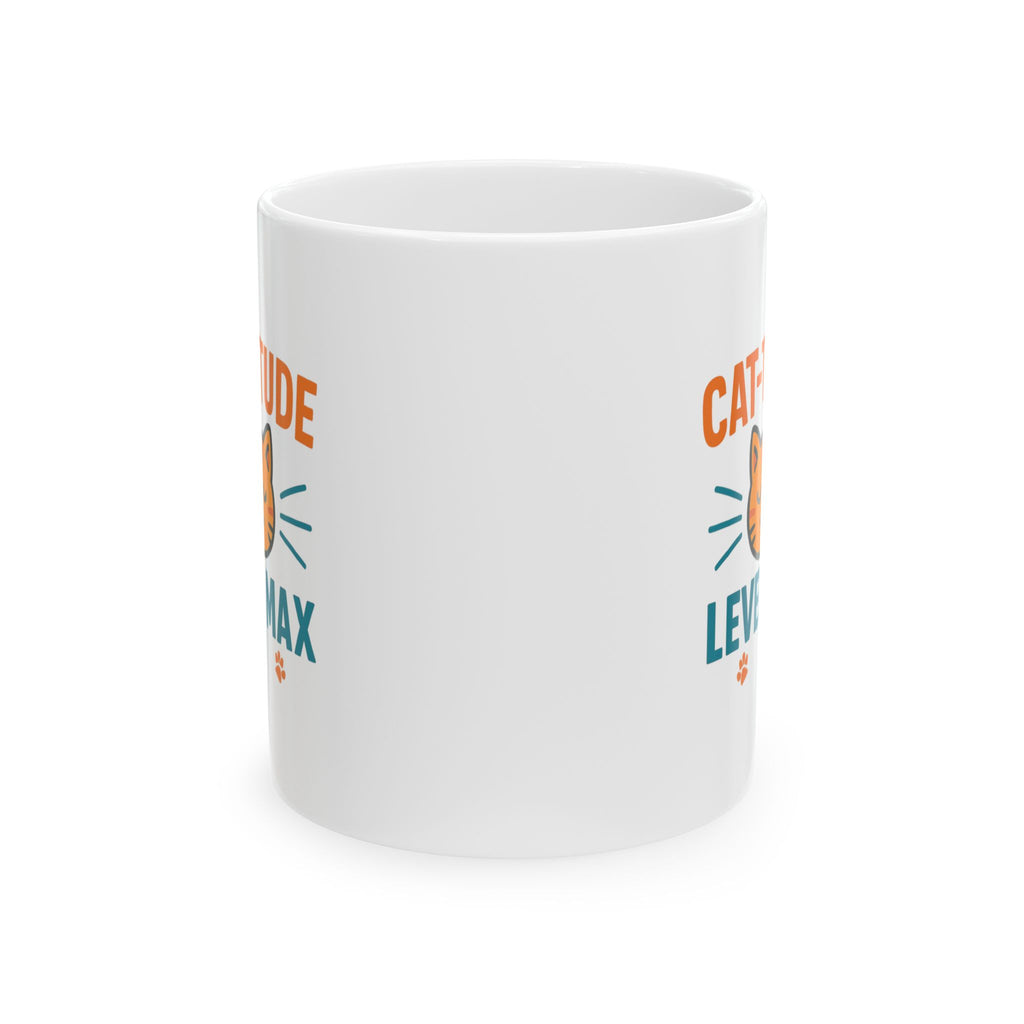 Zero Tolerance For Drama Cat Mode Coffee Mug | Funny Cat Gift | Ceramic Mug