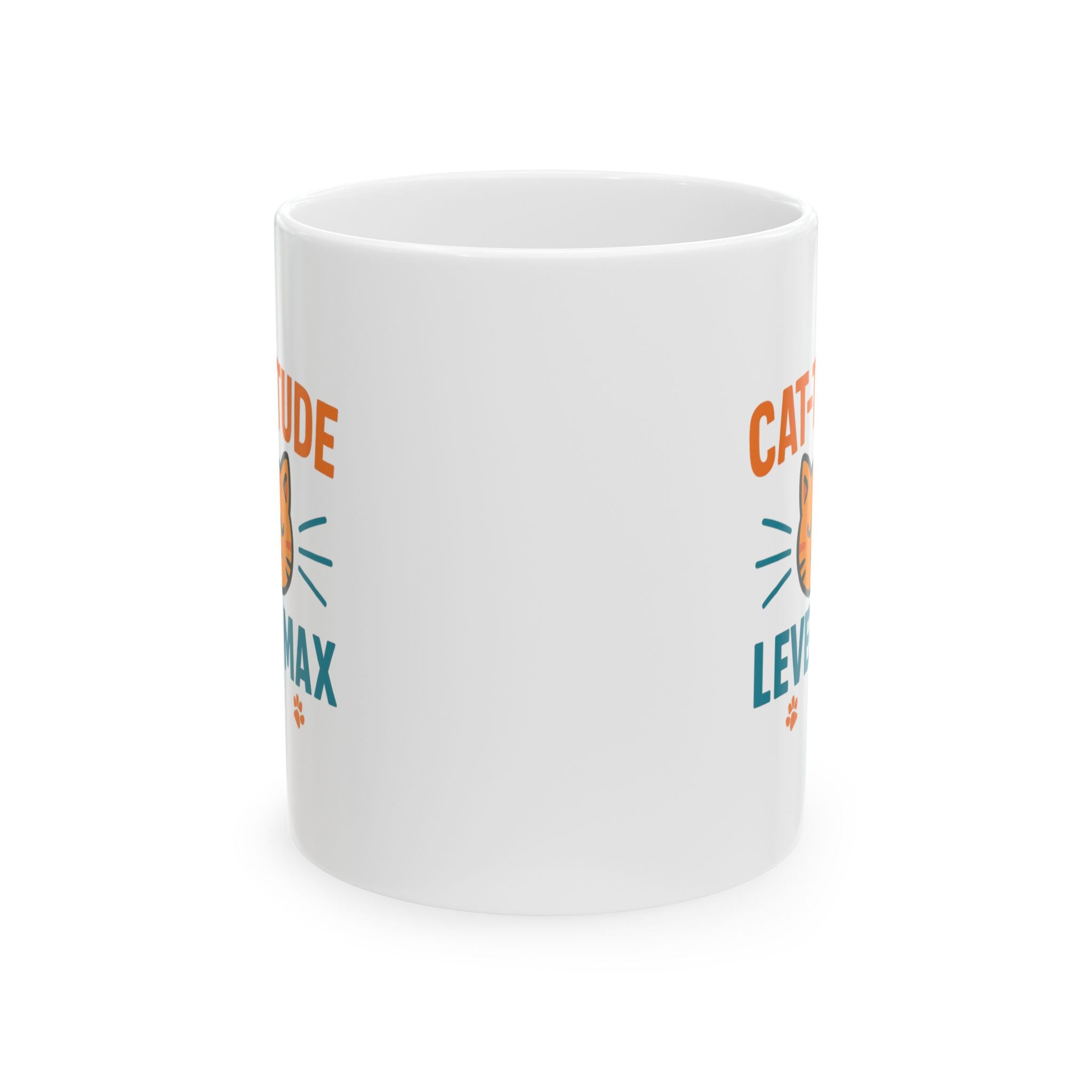 Zero Tolerance For Drama Cat Mode Coffee Mug | Funny Cat Gift | Ceramic Mug
