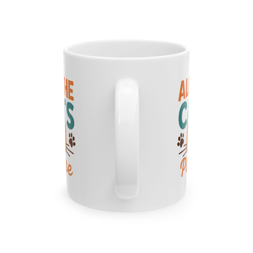 Cat Math One More Never Hurt Coffee Mug | Funny Cat Mom Gift | Ceramic Mug