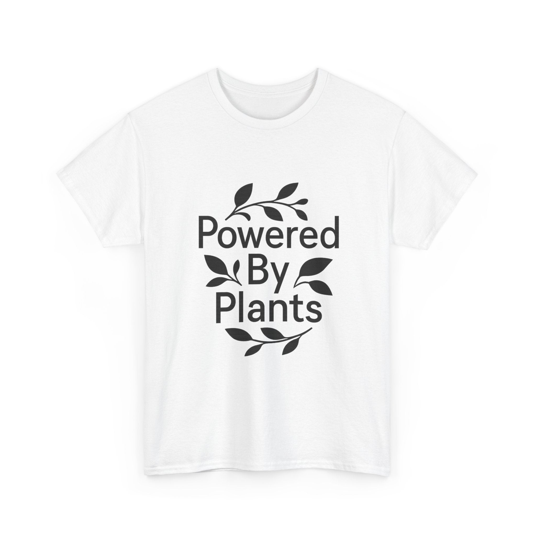 Powered By Plants Vegan T-Shirt | Unique Gift | Graphic Tee