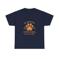 My Emotional Support Animal Has Four Paws T-Shirt | Unique Gift | Graphic Tee