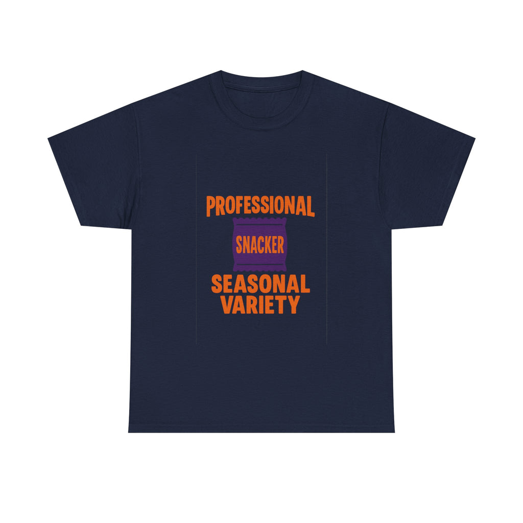 Professional Snacker Seasonal Variety T-Shirt | Unique Gift | Graphic Tee