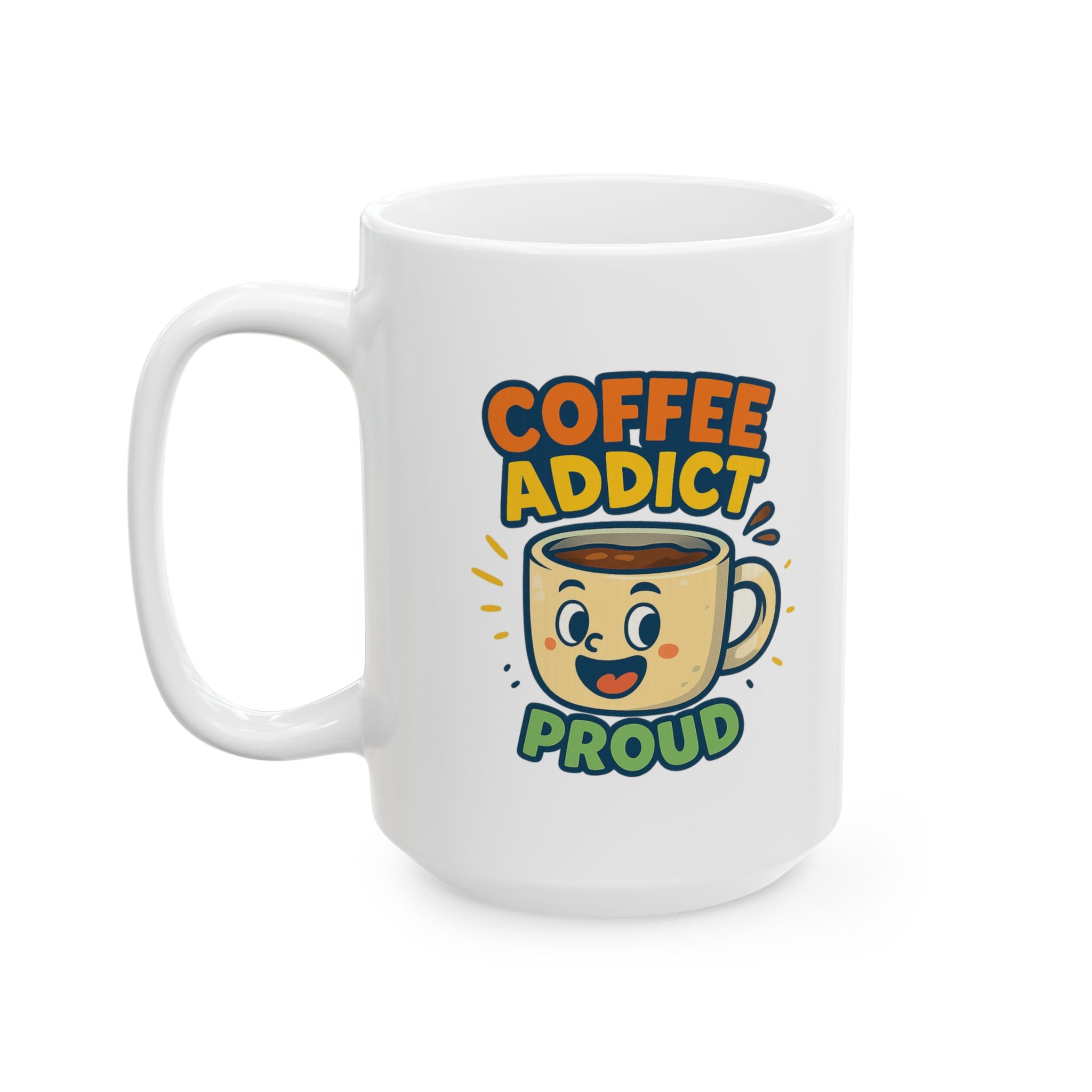 Certified Coffee Addict No Regrets Coffee Mug | Coffee Lover Gift | Ceramic Mug