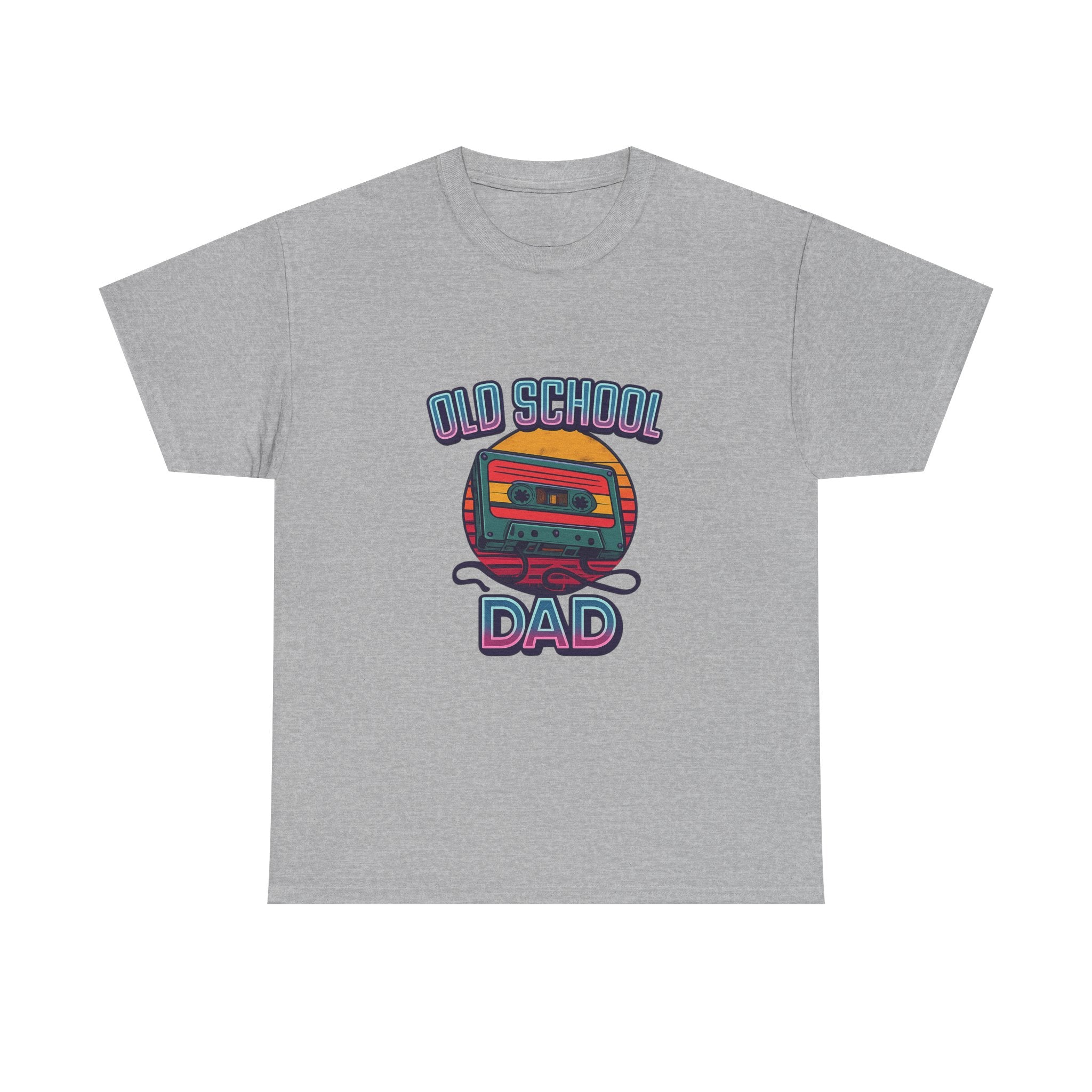 Old School Dad Cassette Tape Retro T-Shirt | Gift for Dad | Graphic Tee