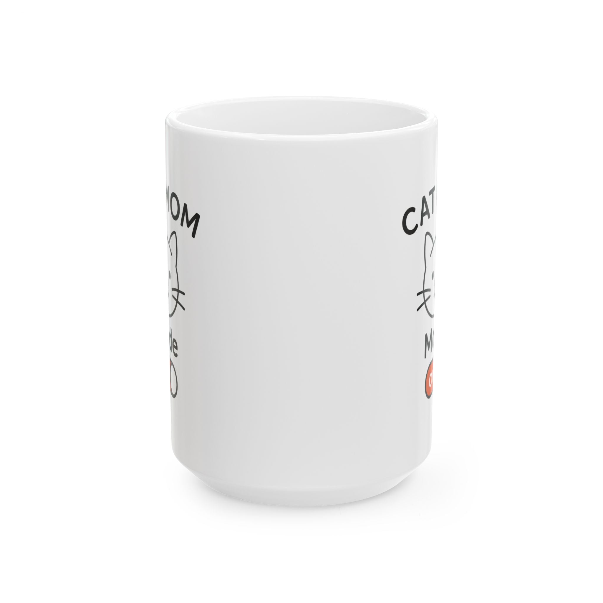 Cat Hair Is My Glitter Coffee Mug | Cat Mom Humor | Ceramic Mug
