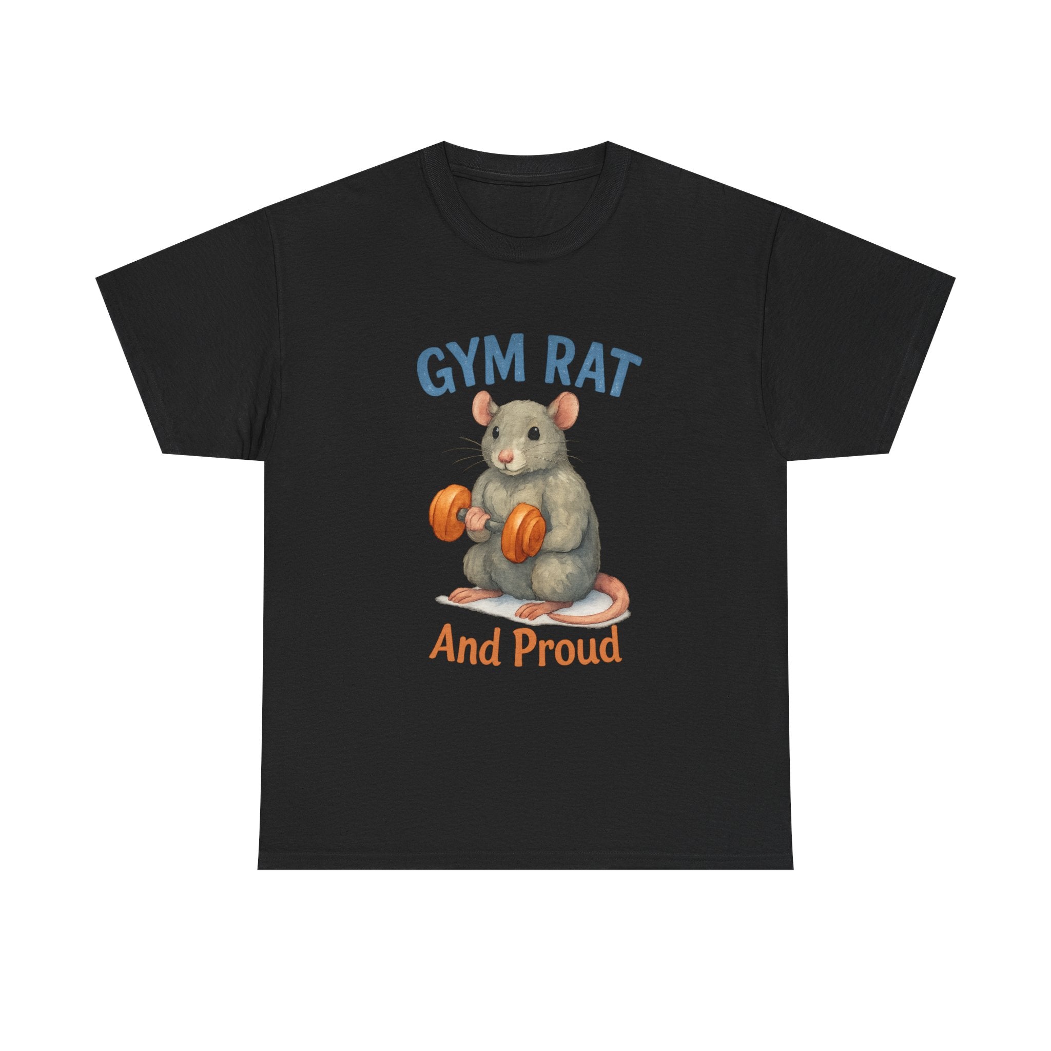 Gym Rat And Proud Of It T-Shirt | Gym Rat Gift | Graphic Tee
