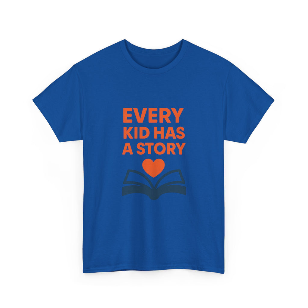 Special Education Teacher Every Kid Has A Story T-Shirt | Cat Lover Gift | Graphic Tee
