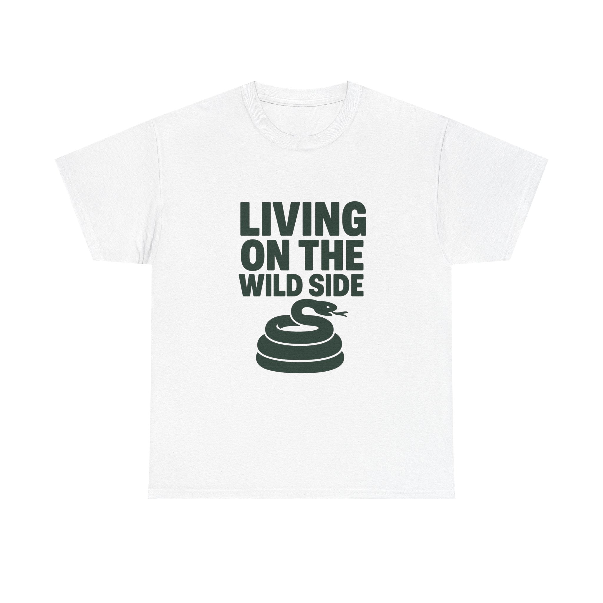 Snake Keeper Living On The Wild Side T-Shirt | Unique Gift | Graphic Tee