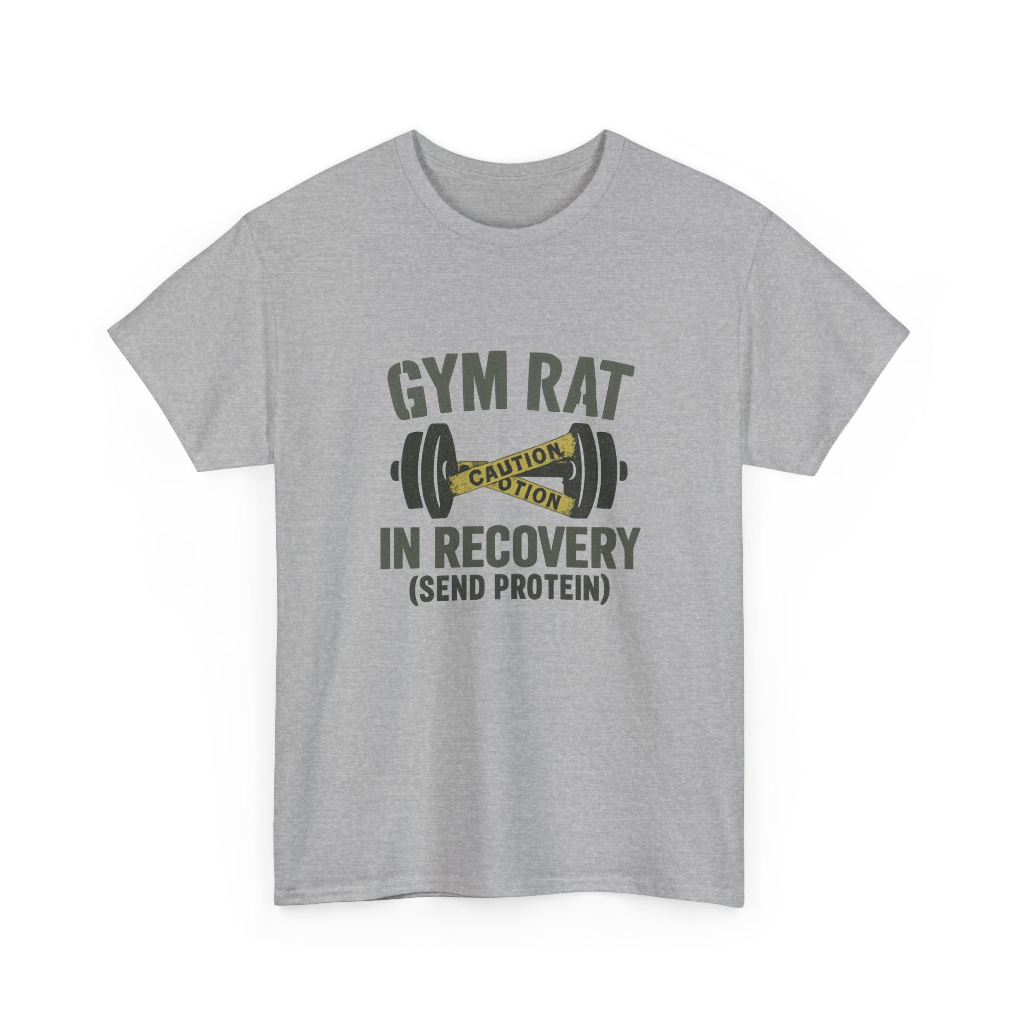 Gym Rat In Recovery T-Shirt | Unique Gift | Graphic Tee