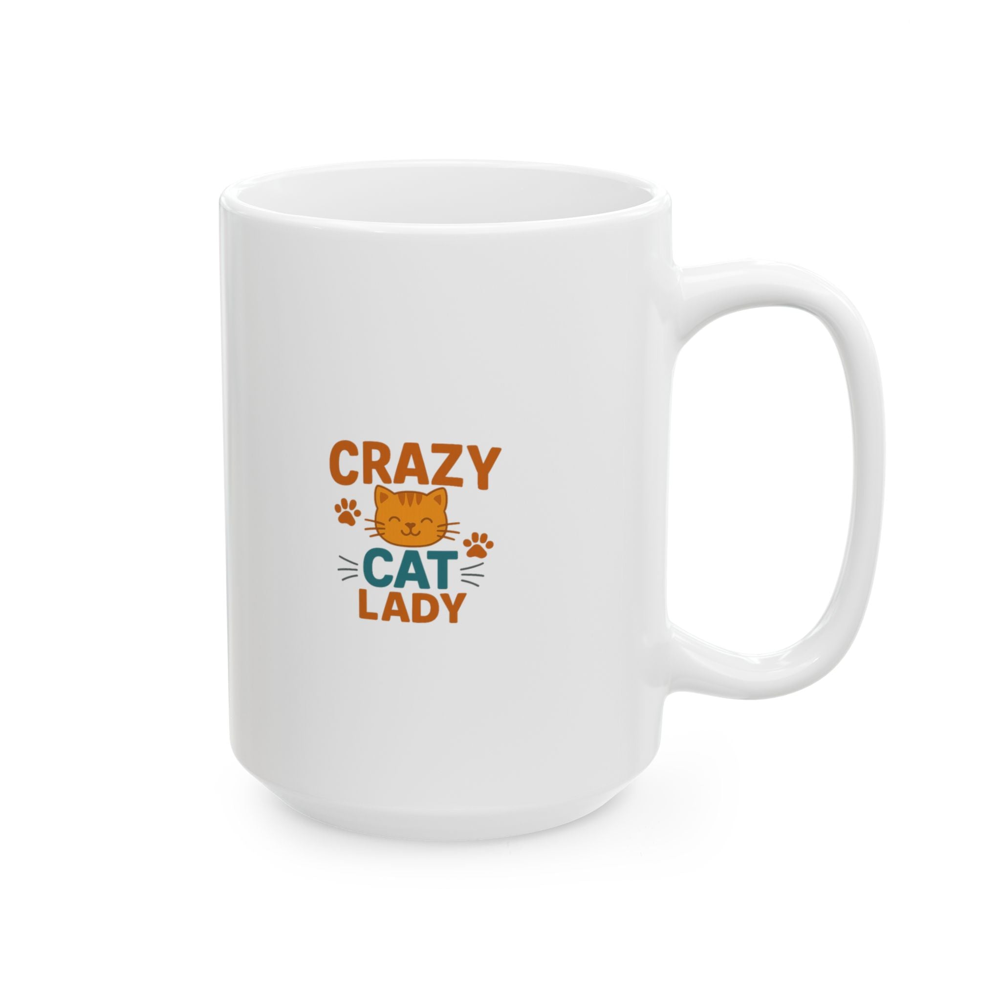 Certified Crazy Cat Lady Coffee Mug | Funny Gift for Her | Ceramic Mug