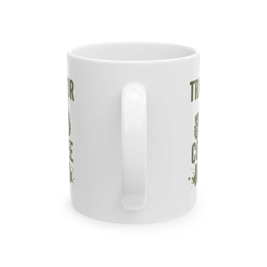 Weekend Farmer Tractor Coffee Mud Coffee Mug | Coffee Lover Gift | Ceramic Mug