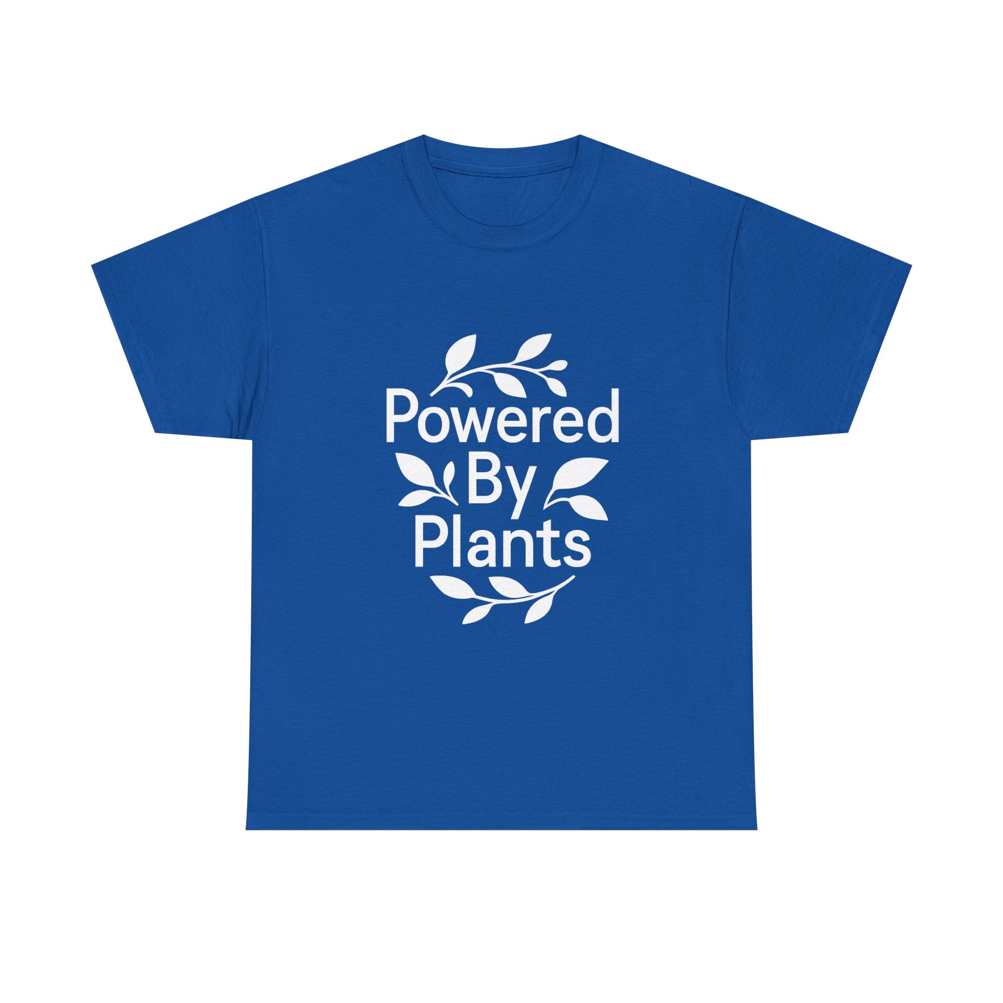 Powered By Plants Vegan T-Shirt | Unique Gift | Graphic Tee