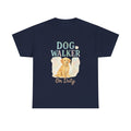 Dog Walker Powered By Coffee T-Shirt | Dog Walker Gift | Graphic Tee