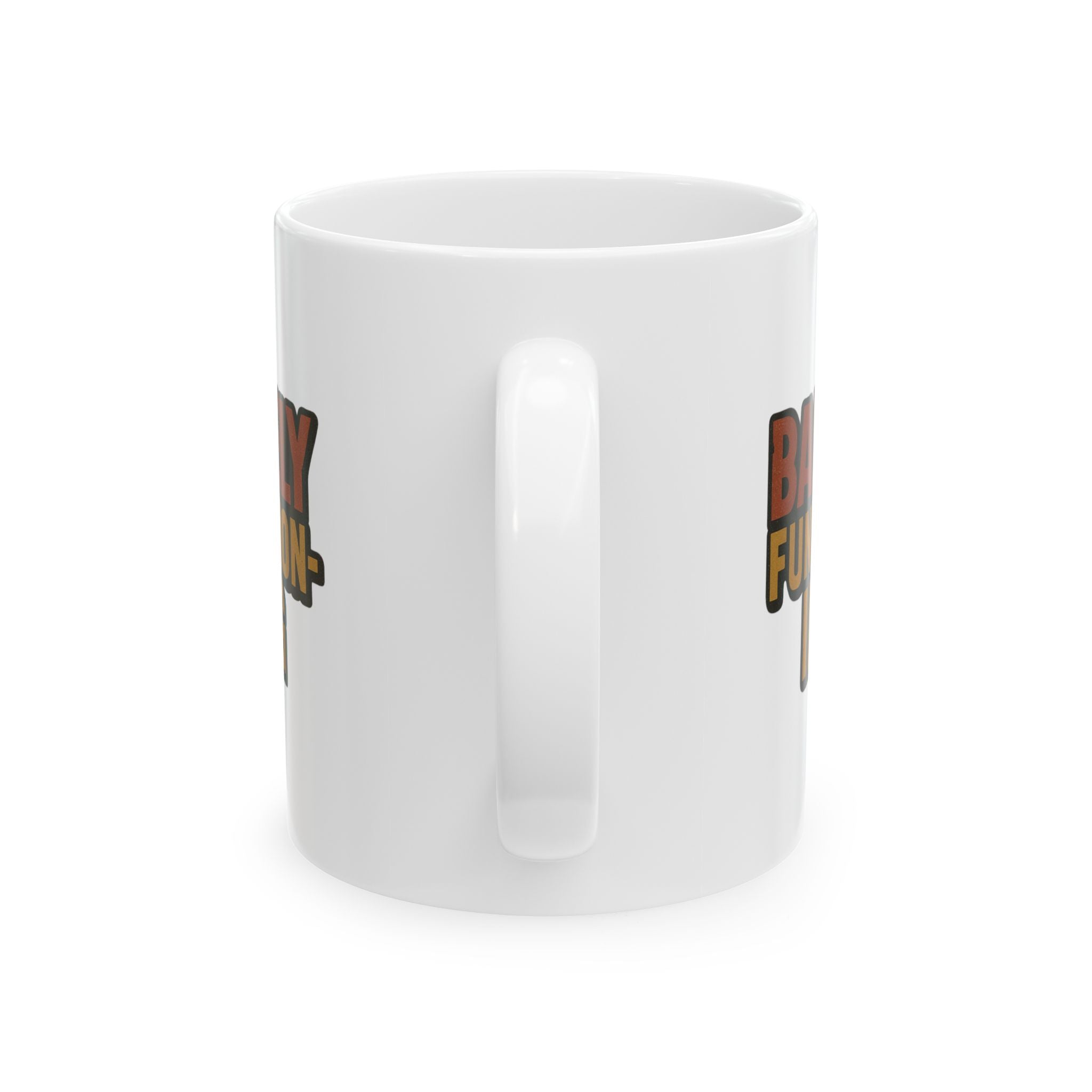 Alert Status Barely Awake Coffee Mug | Funny Tired Gift | Ceramic Mug