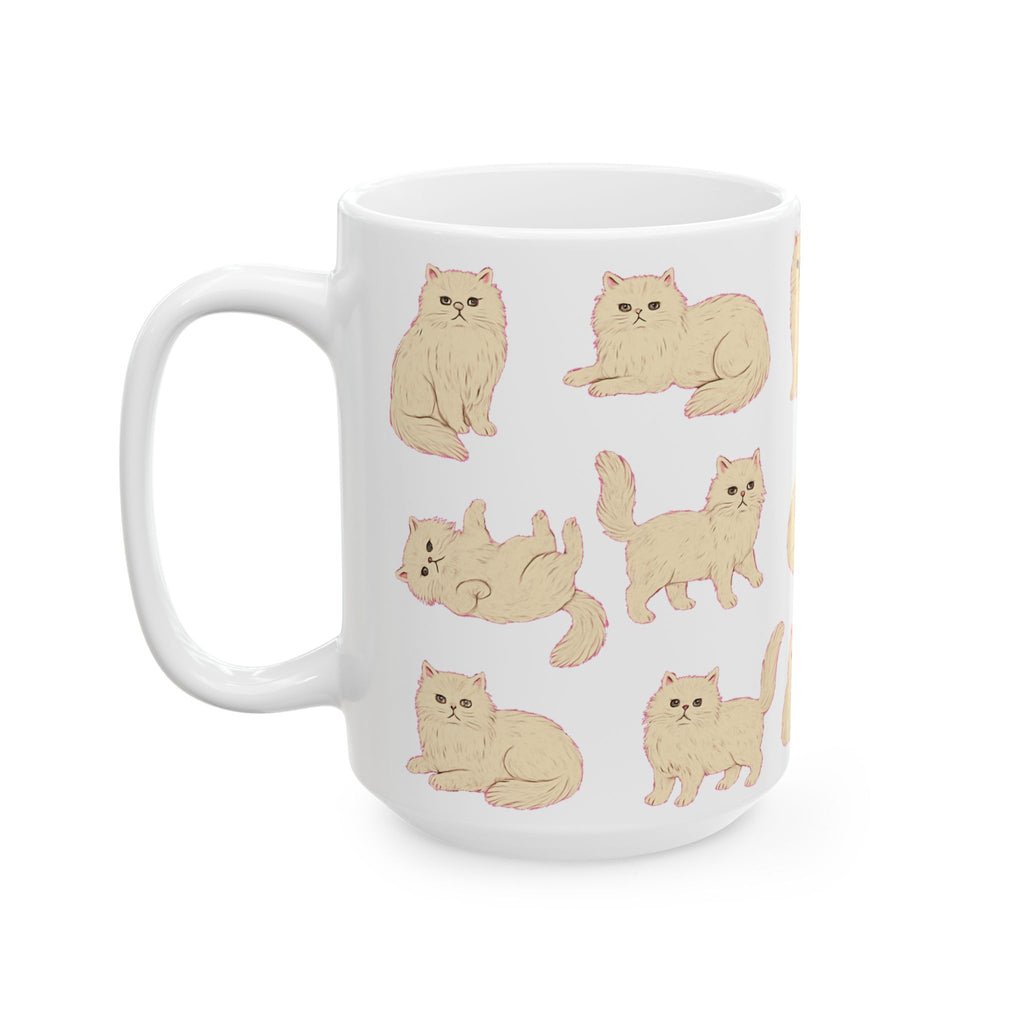 Persian Cat Coffee Mug | Cat Lover Gift | Ceramic Mug