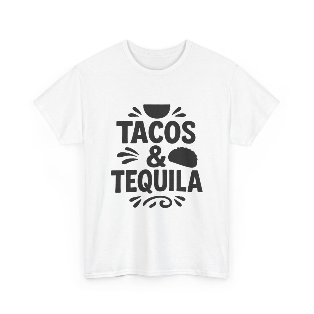 Tacos And Tequila Foodie T-Shirt | Unique Gift | Graphic Tee