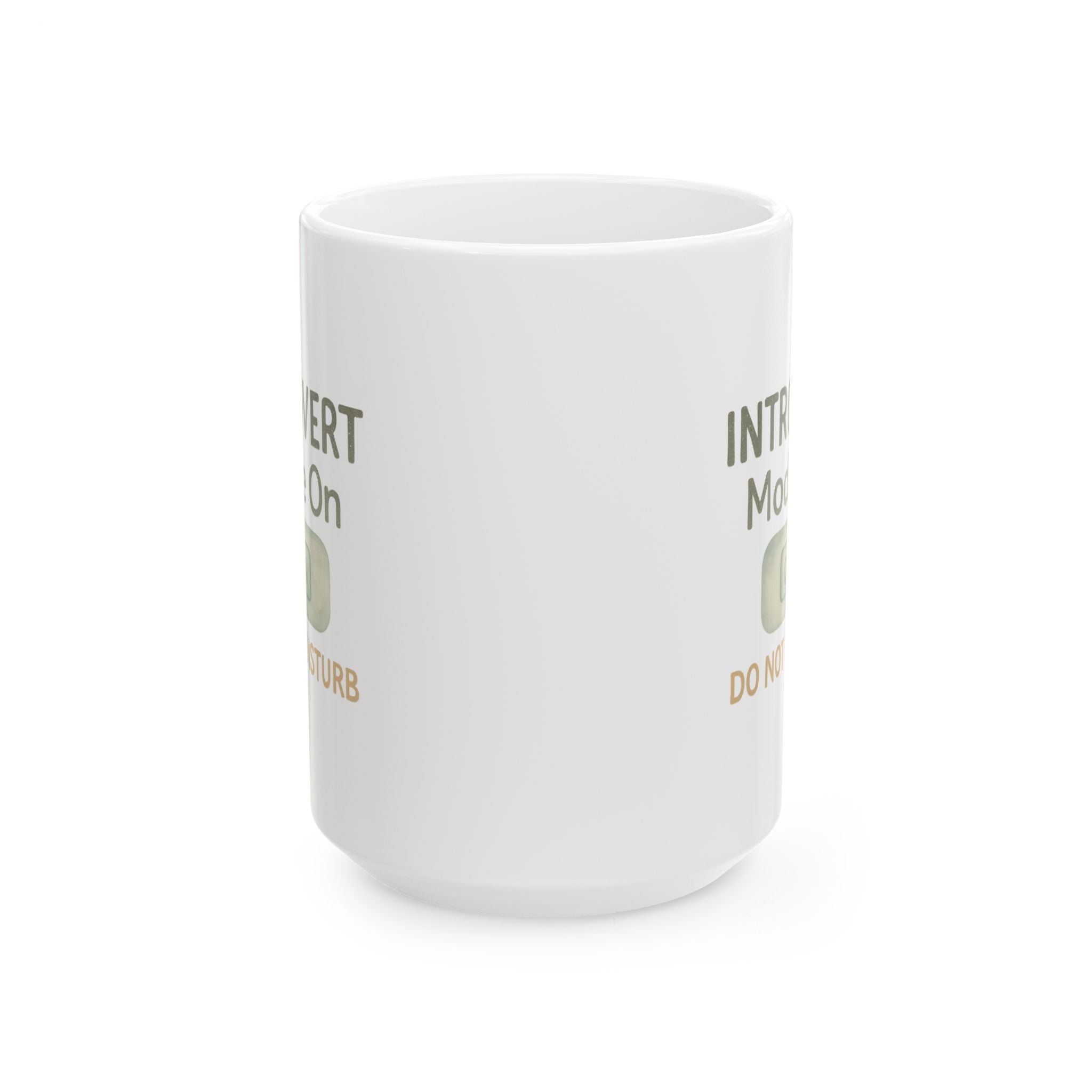 Introvert Mode On Do Not Disturb Coffee Mug | Funny Introvert Gift | Ceramic Mug