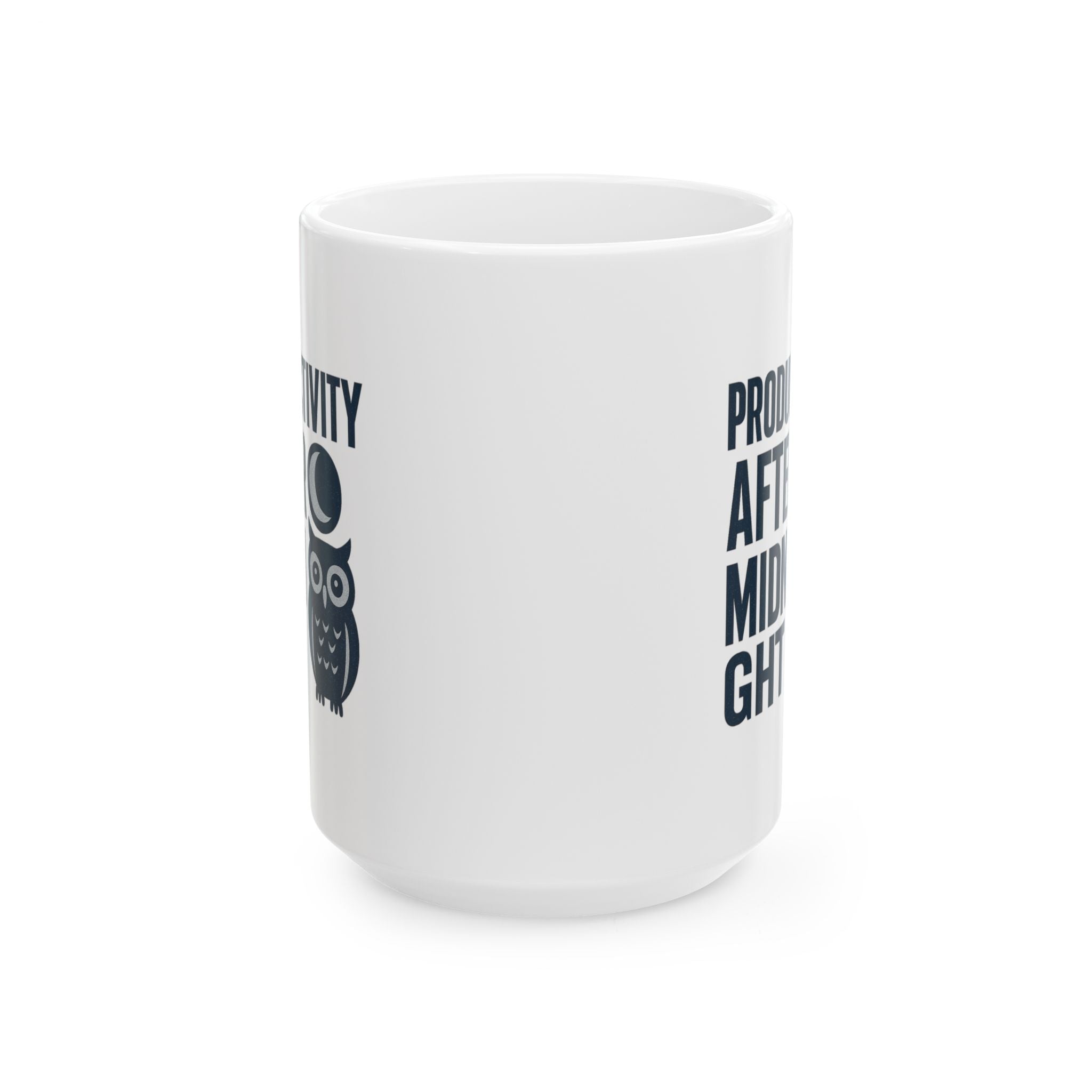 Night Owl Productivity After Midnight Coffee Mug | Unique Gift | Ceramic Mug