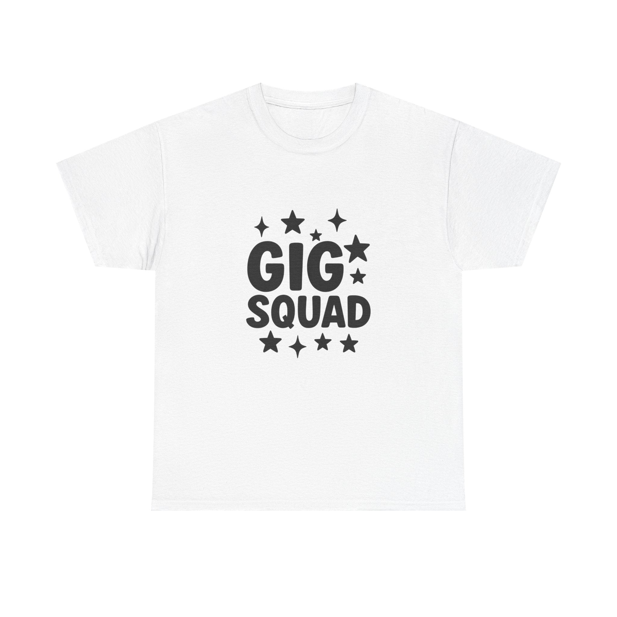 Gigi Squad Grandmother Crew T-Shirt | Unique Gift | Graphic Tee