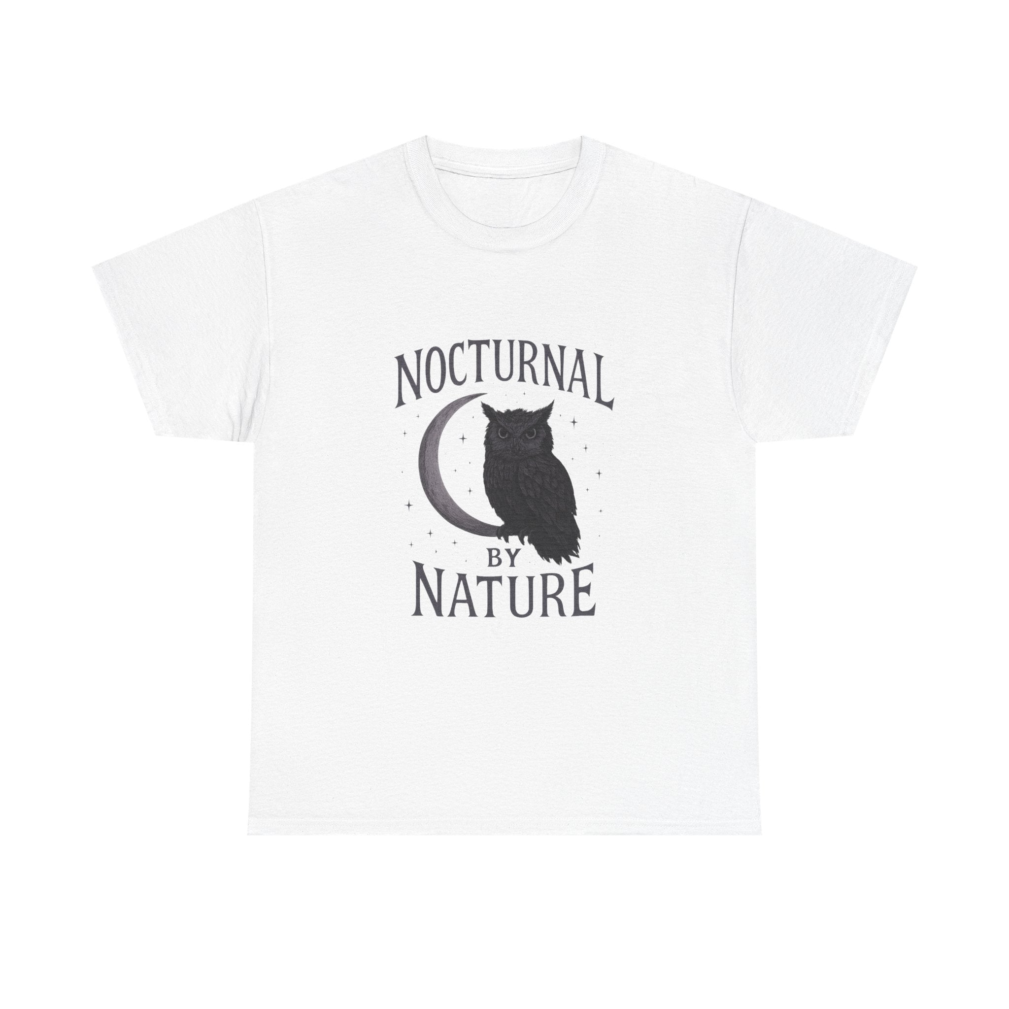 Nocturnal By Nature T-Shirt | Unique Gift | Graphic Tee
