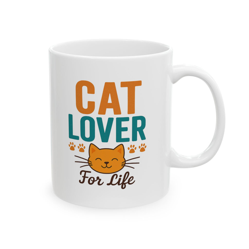Heart Full Of Cats Coffee Mug | Cat Lover Appreciation | Ceramic Mug