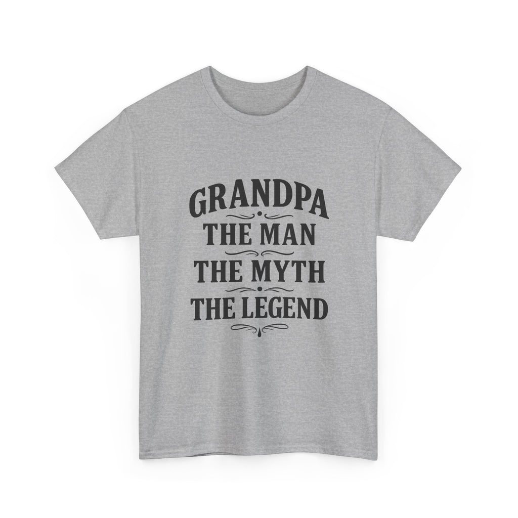 Grandpa The Man The Myth The Legend T-Shirt | Gift for Grandpa | Graphic Tee