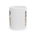 Dachshund Dad Long On Love Short On Patience Coffee Mug | Gift for Dad | Ceramic Mug