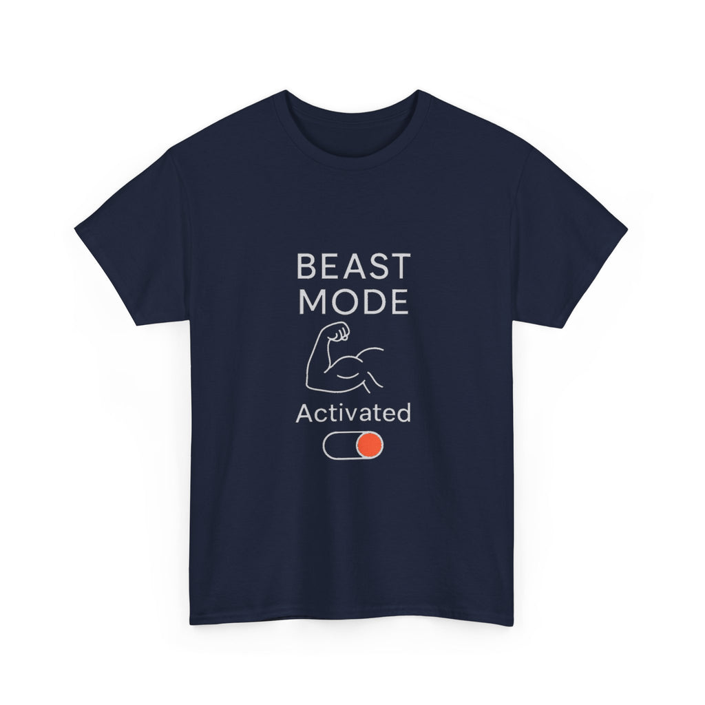 Beast Mode Activated T-Shirt | Workout Motivation Gift | Graphic Tee