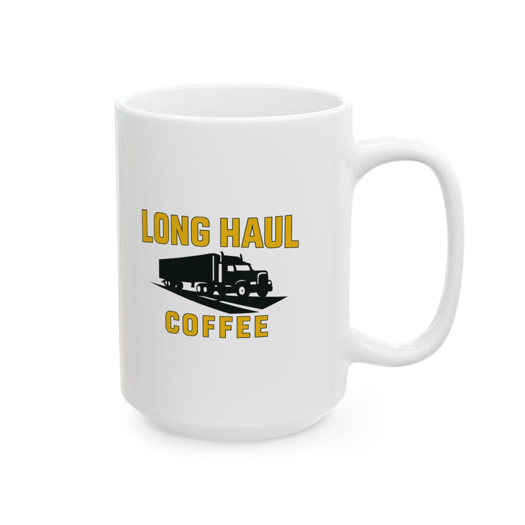 Trucker Long Haul Coffee Coffee Mug | Coffee Lover Gift | Ceramic Mug