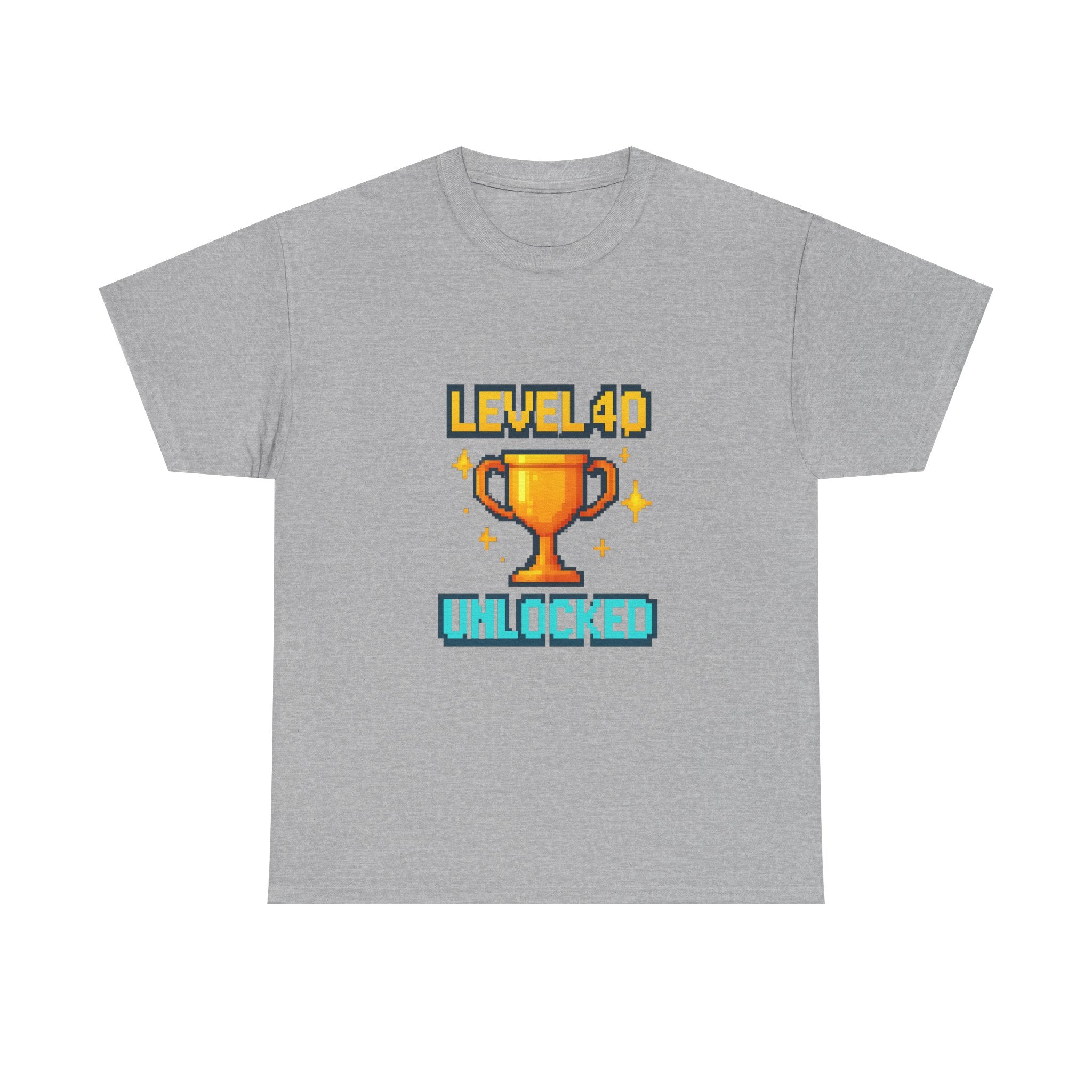 Level 40 Unlocked T-Shirt | Unique Gift | Graphic Tee