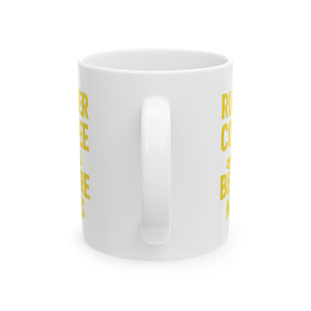Runner Coffee Before Miles Coffee Mug | Coffee Lover Gift | Ceramic Mug