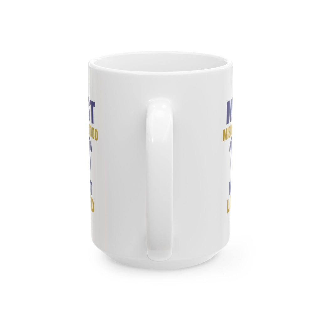 Pit Bull Mom Most Misunderstood Most Loved Coffee Mug | Gift for Mom | Ceramic Mug
