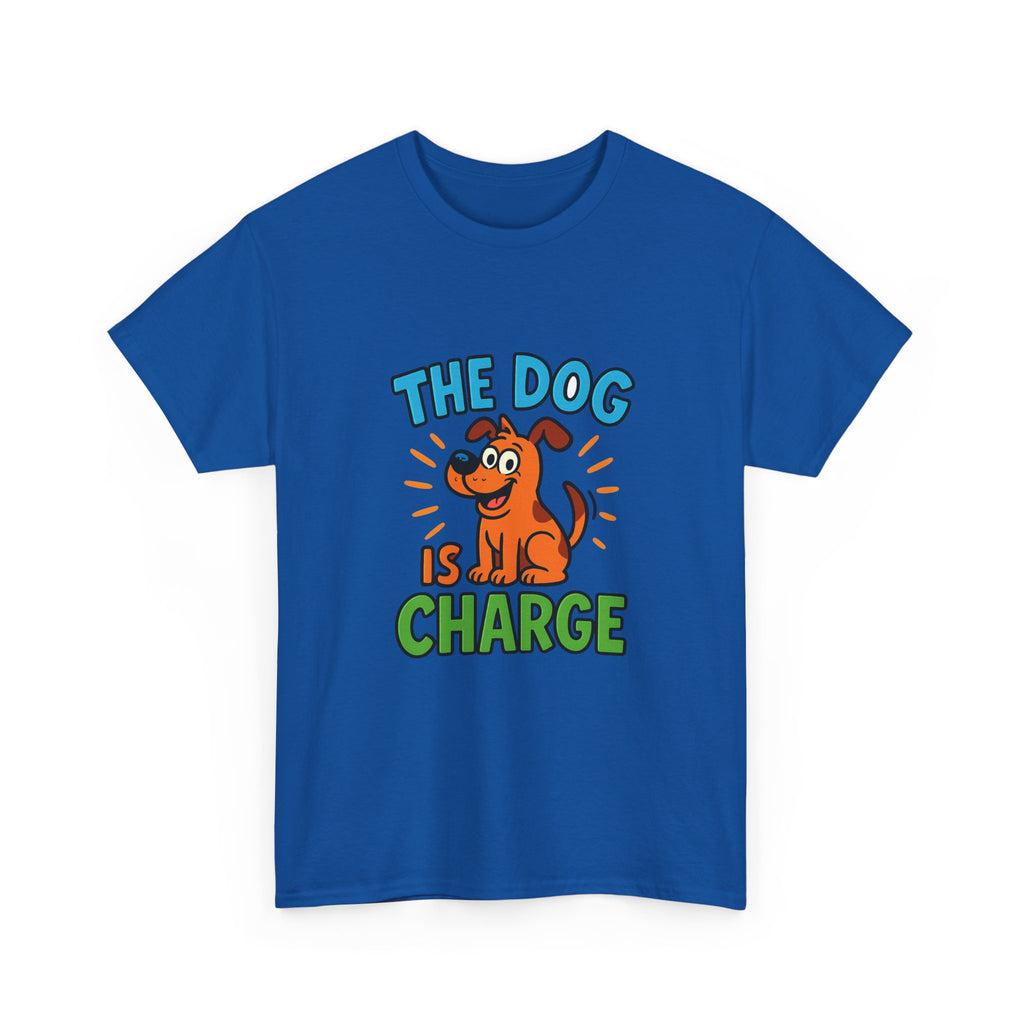 Boss Is The Dog T-Shirt | Funny Pet Humor | Graphic Tee