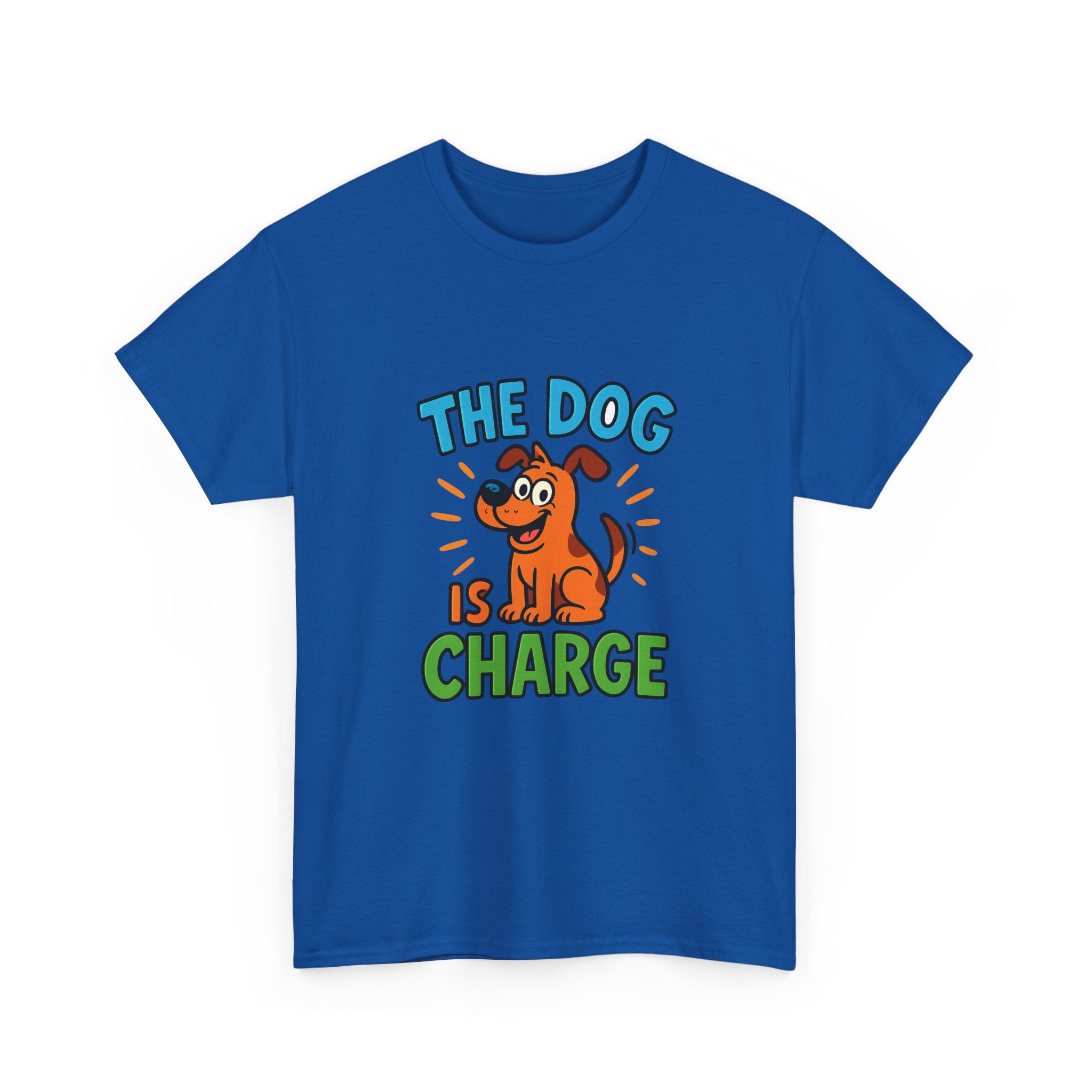 Boss Is The Dog T-Shirt | Funny Pet Humor | Graphic Tee