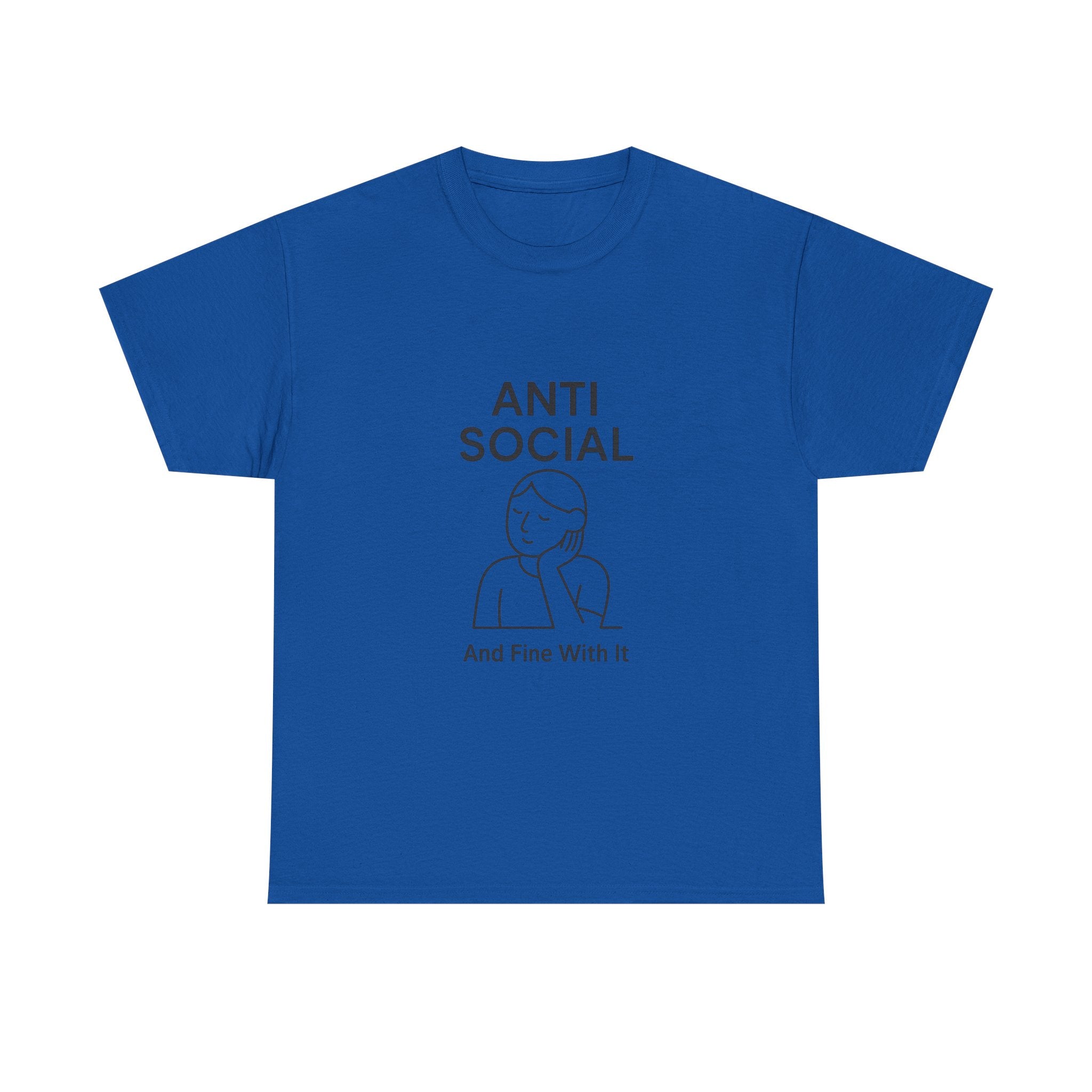 Social Battery Empty Anti Social Mode T-Shirt | Introvert Humor | Graphic Tee