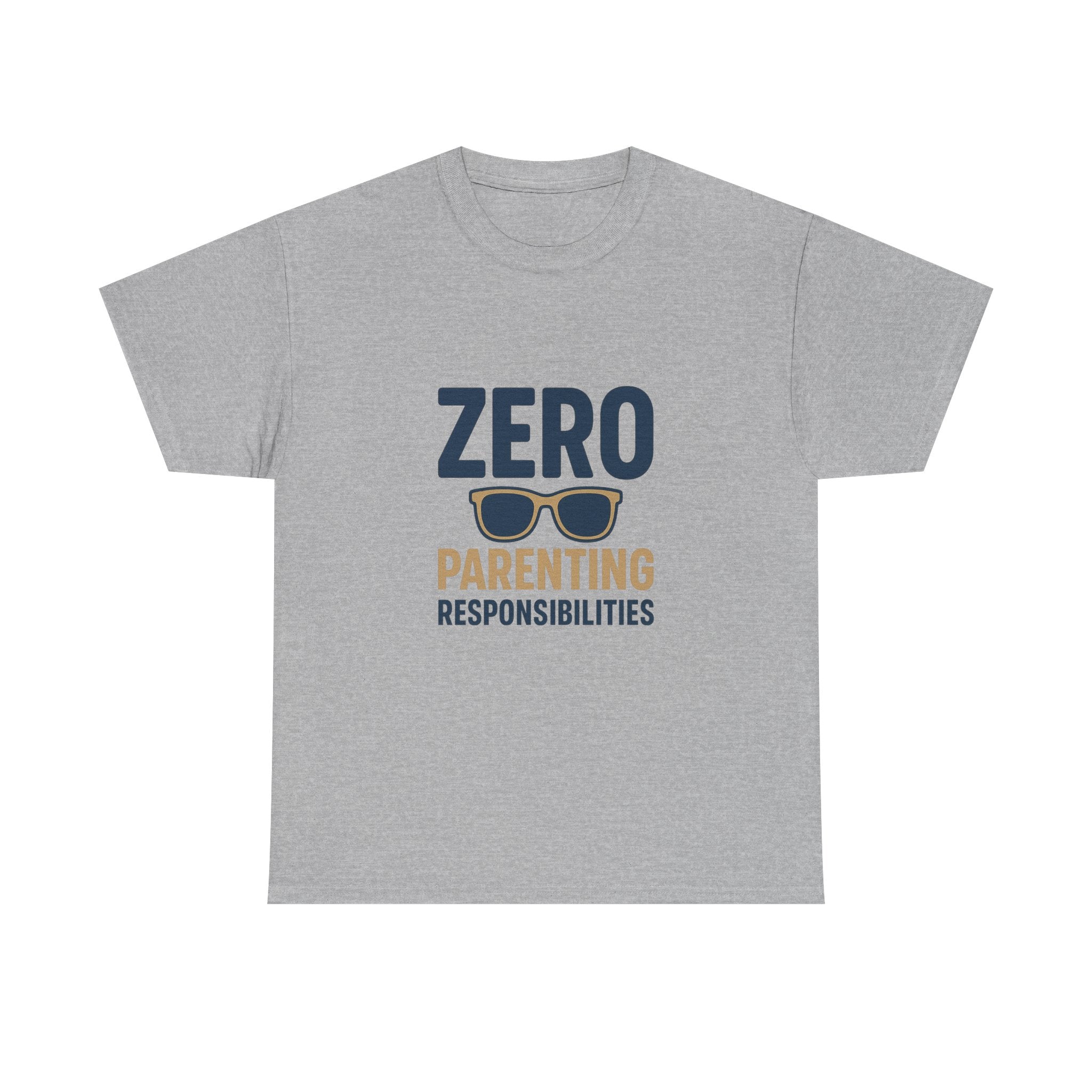Funny Uncle Zero Parenting Responsibilities T-Shirt | Funny Gift | Graphic Tee