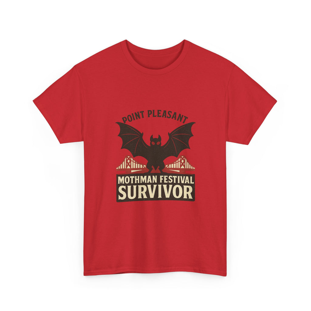 Point Pleasant Mothman Festival Survivor T-Shirt | Unique Gift | Graphic Tee