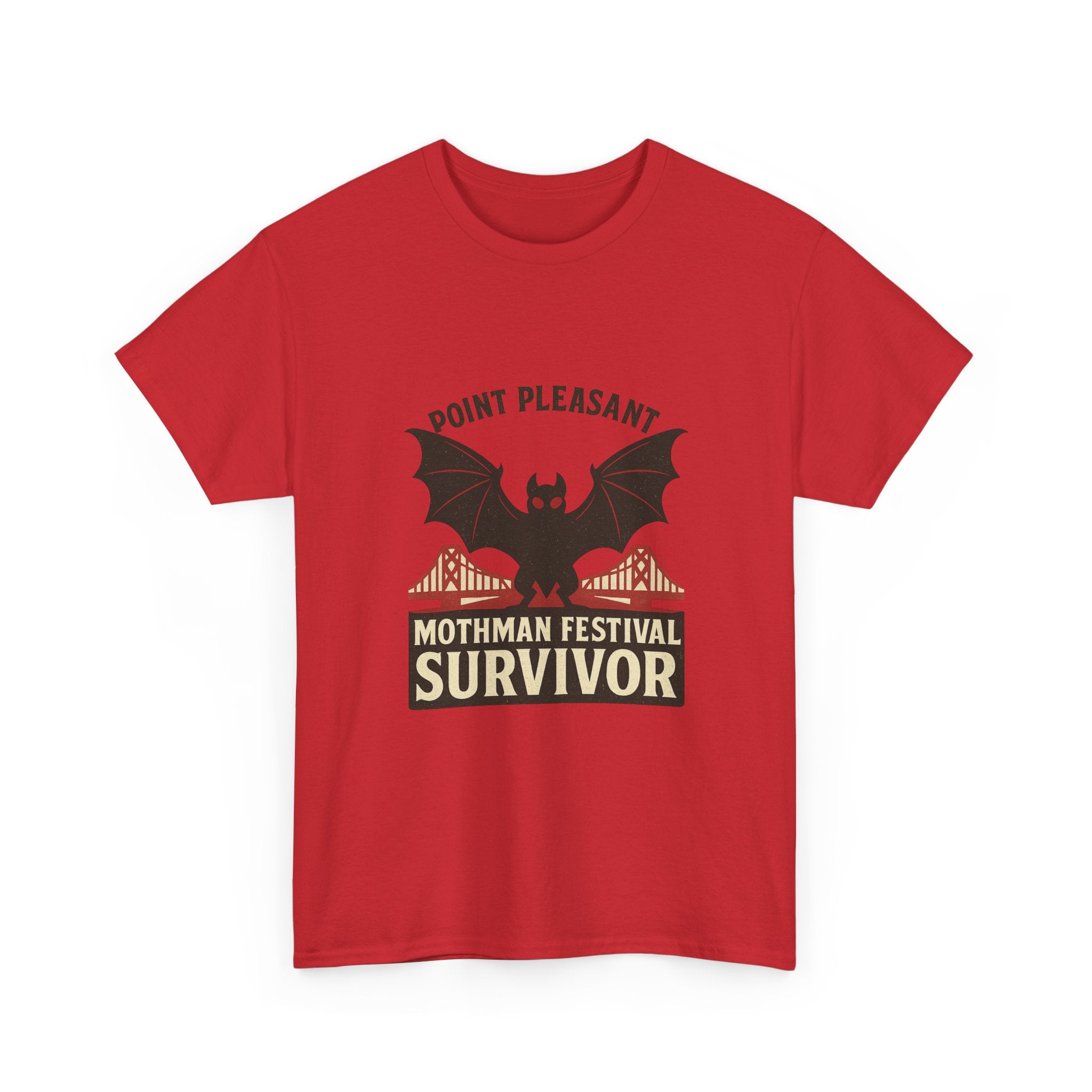 Point Pleasant Mothman Festival Survivor T-Shirt | Unique Gift | Graphic Tee