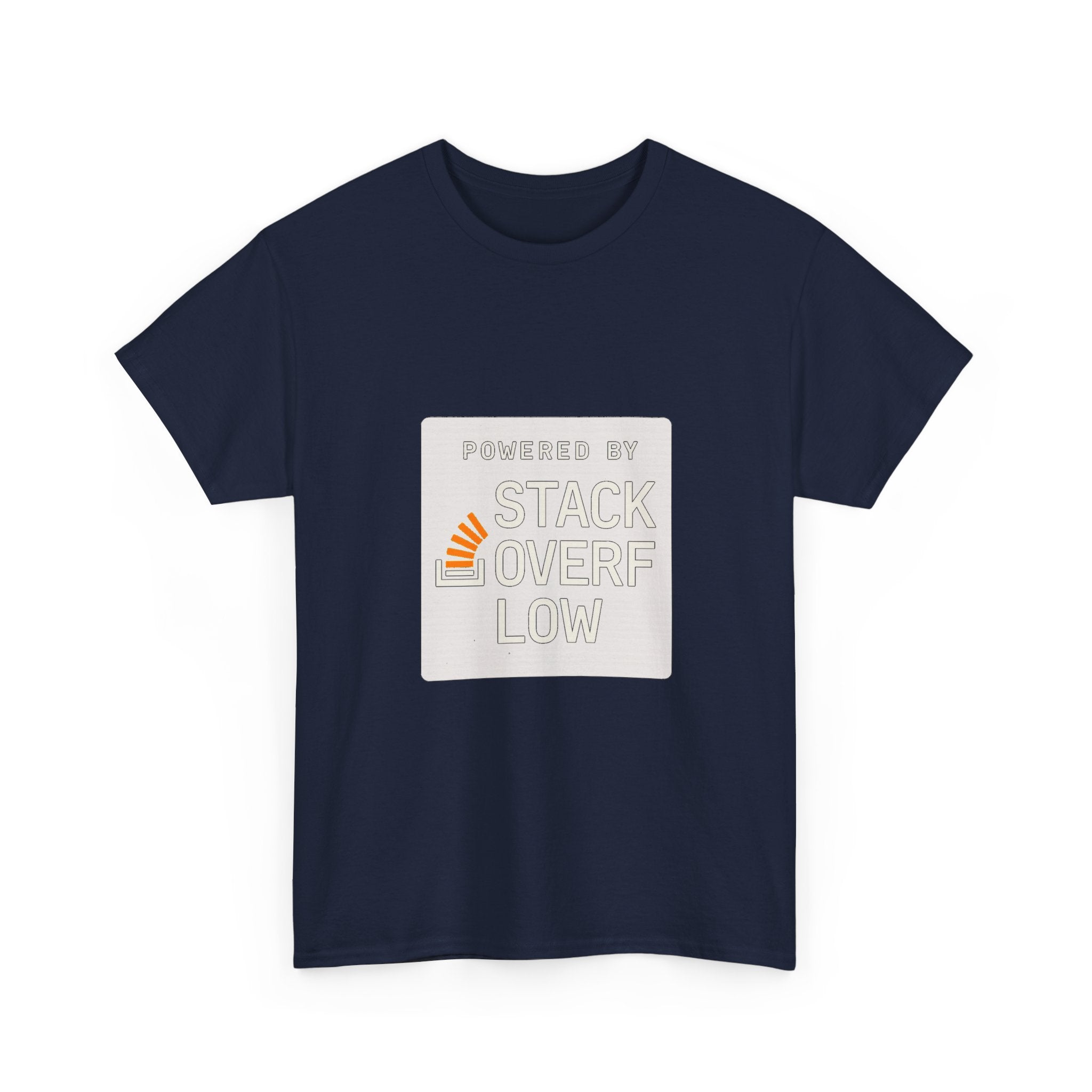Software Engineer Powered By Stack Overflow T-Shirt | Unique Gift | Graphic Tee
