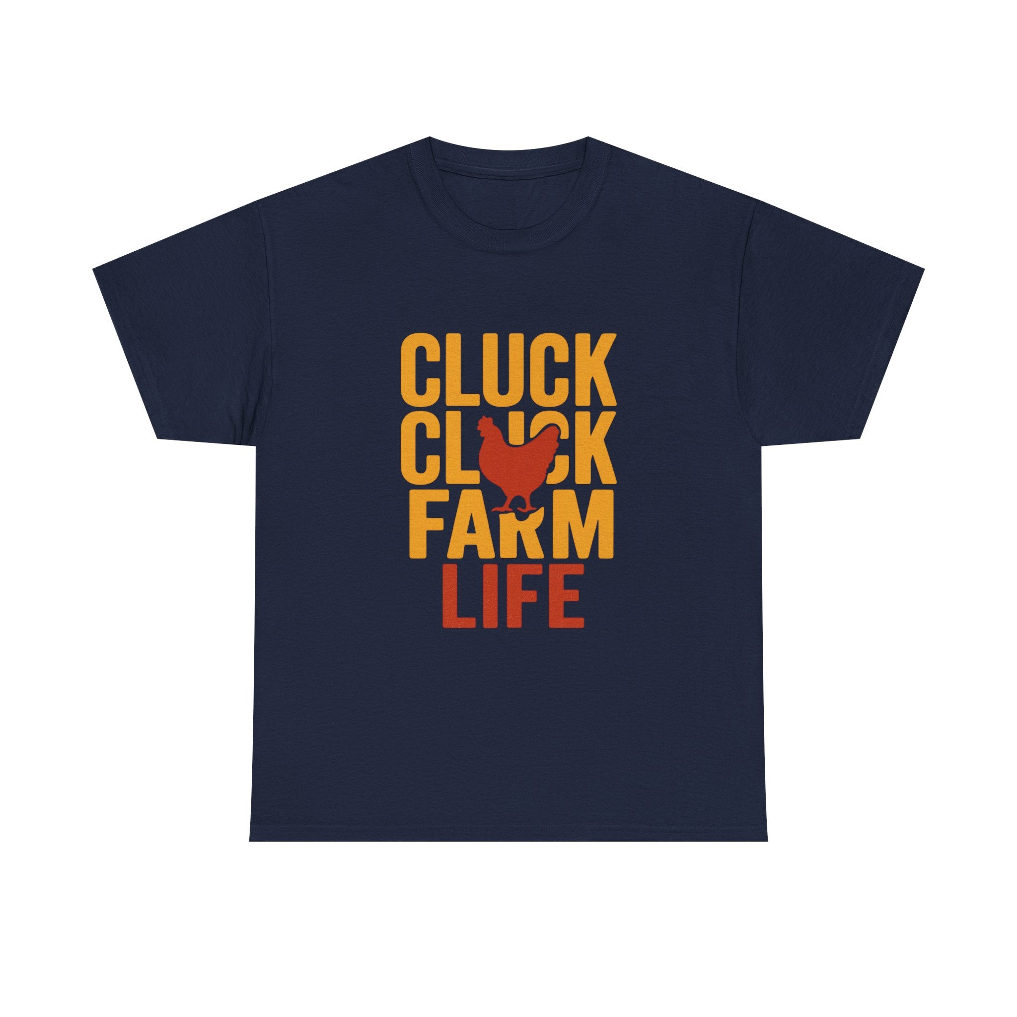 Chicken Lady Cluck Cluck Farm Life T-Shirt | Unique Gift | Graphic Tee