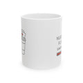 This Is Nurse Fuel Coffee Mug | Funny Nurse Coffee Humor | Ceramic Mug