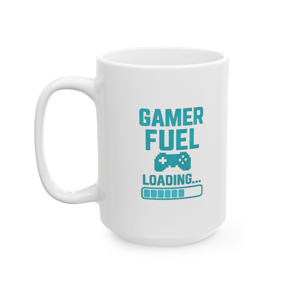 Gamer Fuel Loading Coffee Mug | Unique Gift | Ceramic Mug