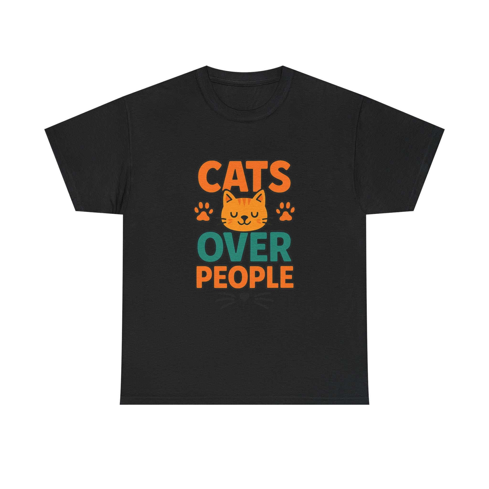Cats Are My People T-Shirt | Funny Cat Lover Gift | Graphic Tee