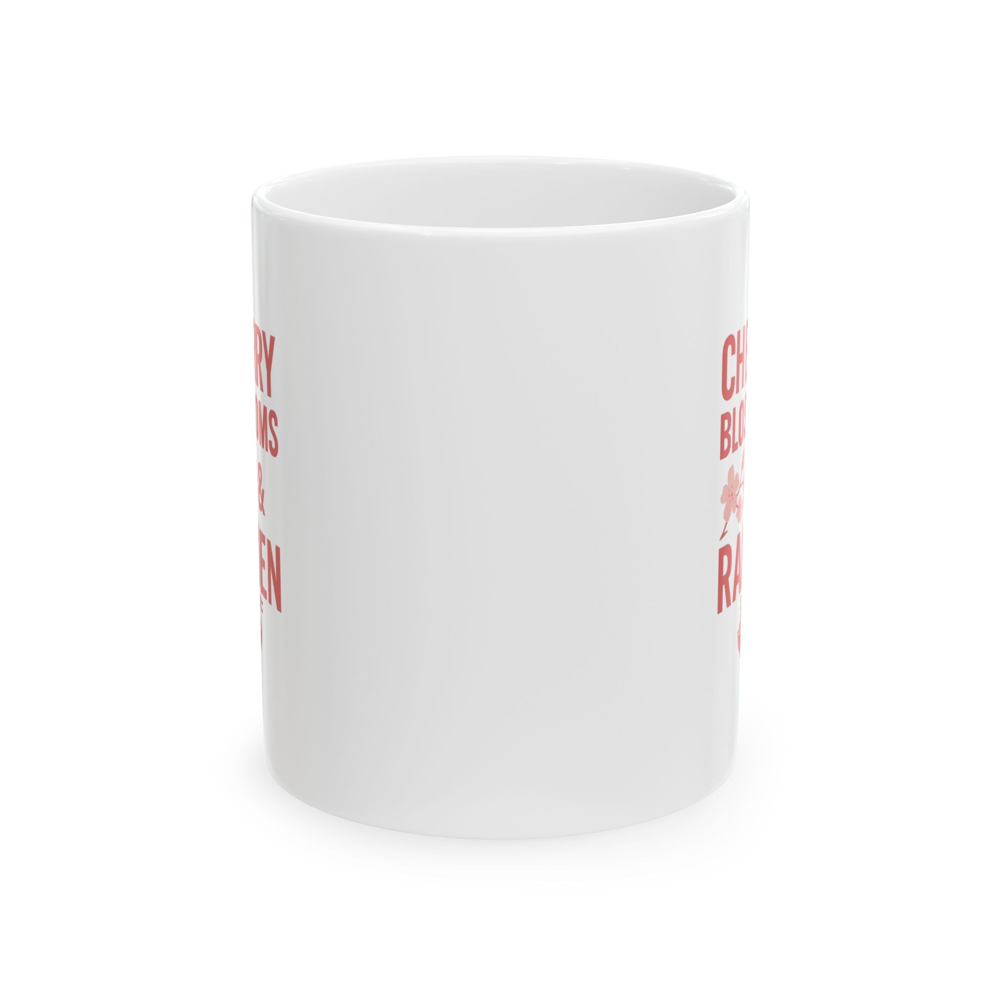 Japan Obsessed Cherry Blossoms And Ramen Coffee Mug | Unique Gift | Ceramic Mug