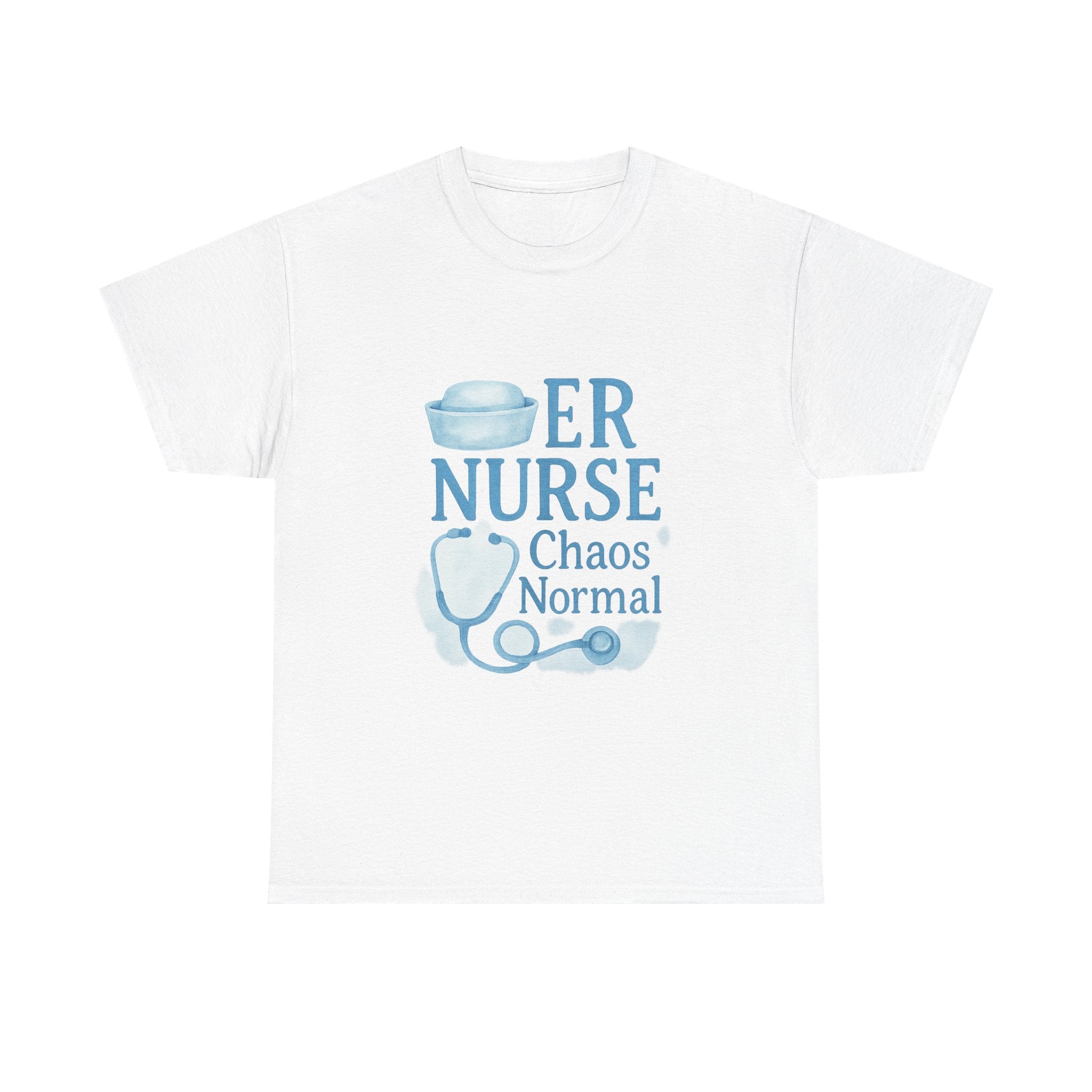 Emergency Room Nurse Fueled By Coffee T-Shirt | ER Nurse Humor | Graphic Tee