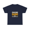 For The Gains Obviously T-Shirt | Funny Gym Motivation | Graphic Tee